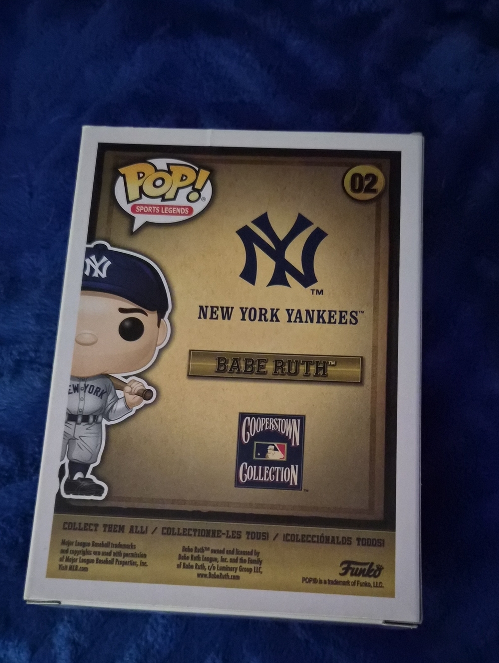 Funko Pop! Babe Ruth in Box - Picture 3 of 4